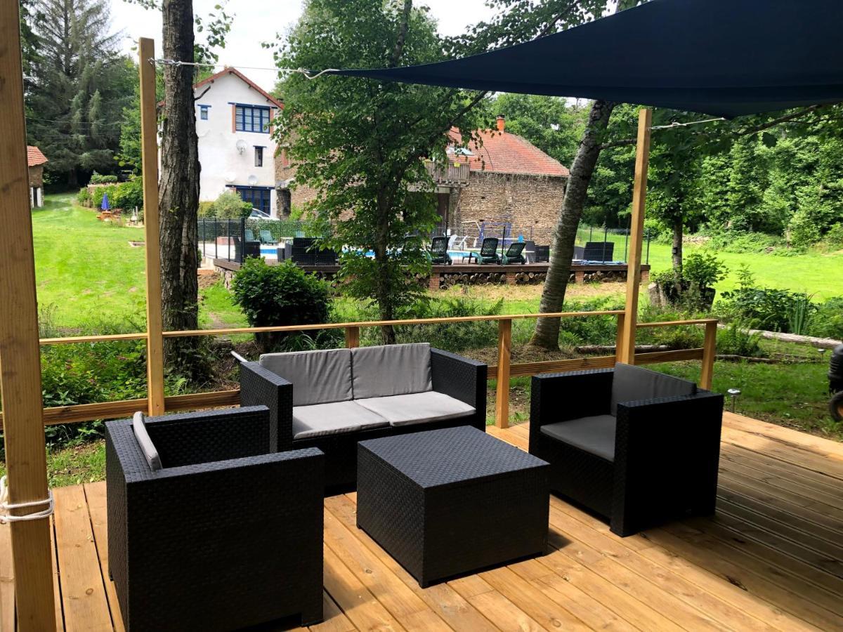 Отель Luxury Glamping @Moulin Des Forges Moutier-Malcard Экстерьер фото